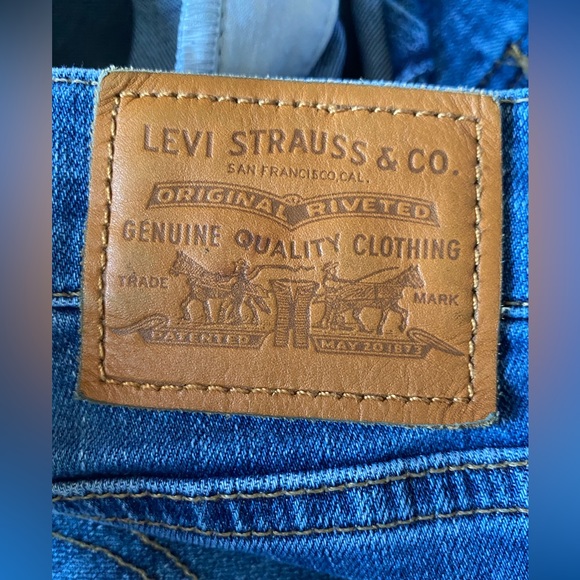 Levi’s Mile High Super Skinny Jeans with Side Zippers Size 31 (fits like 29-30) - Picture 7 of 10